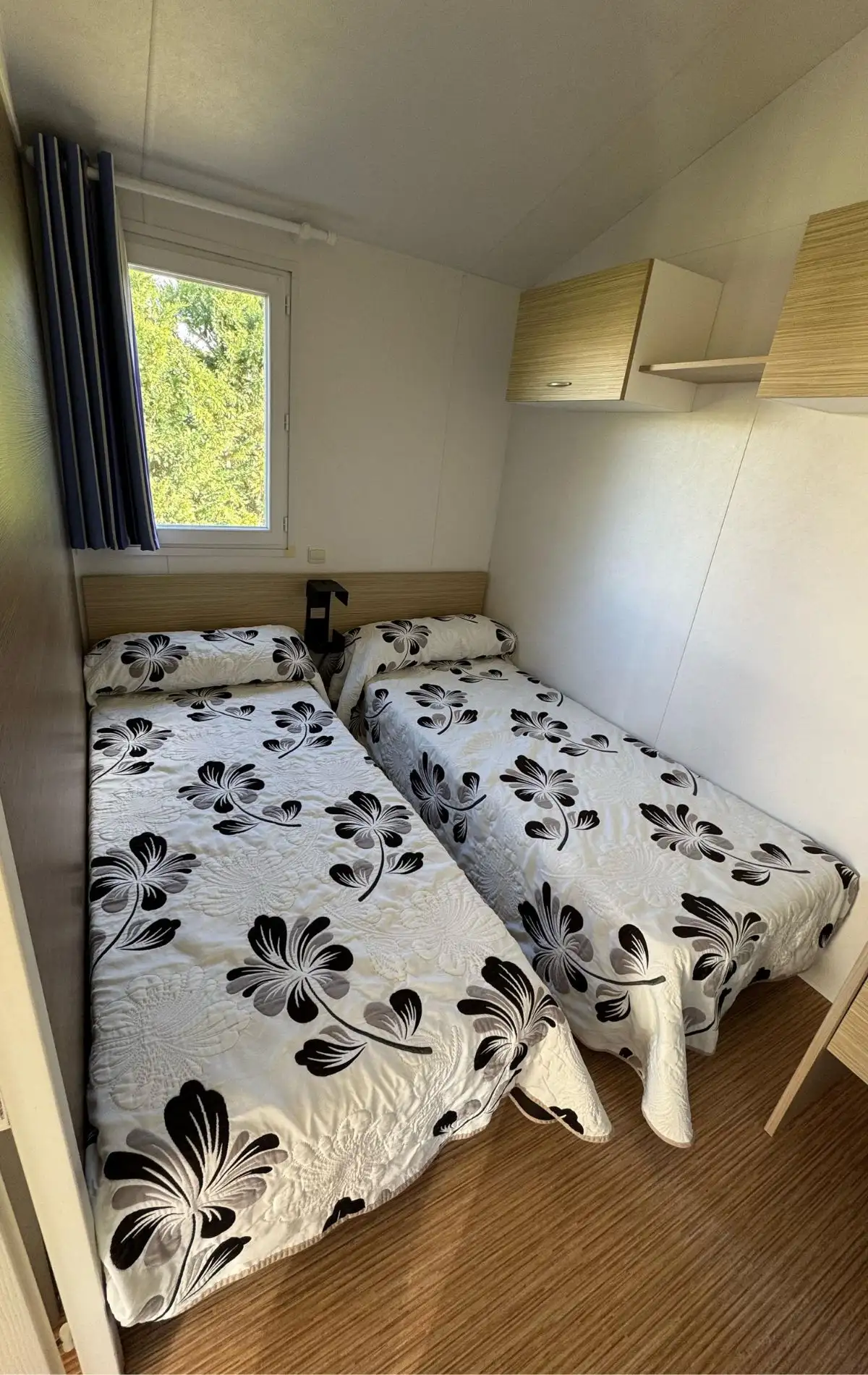 2 camas mobil home habitación de matrimonio mobil home Ridorev Santa Fe
